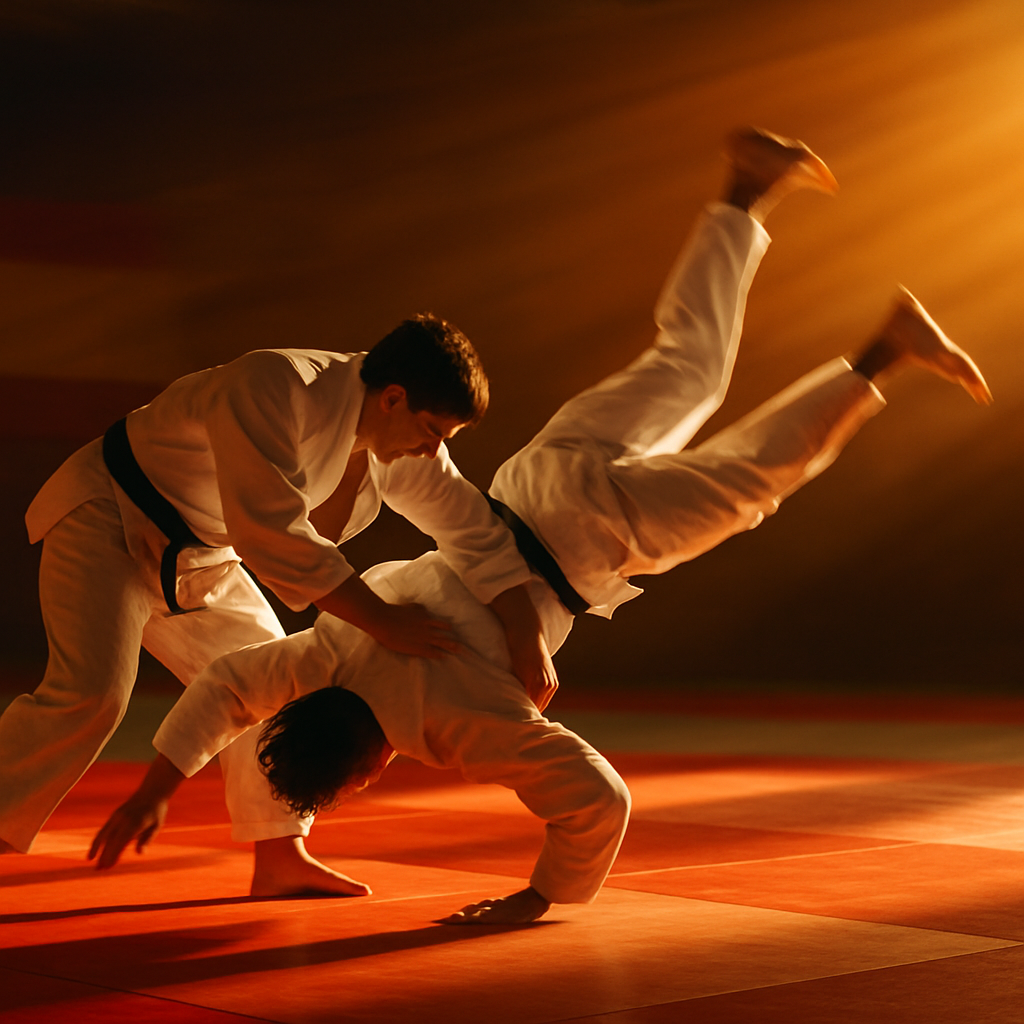 Competición de judo
